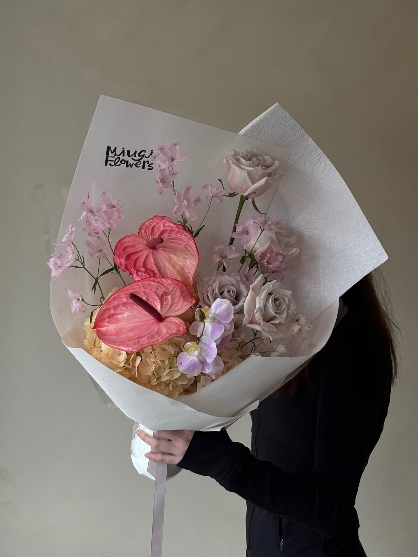 Soft Blush Orchid Bouquet