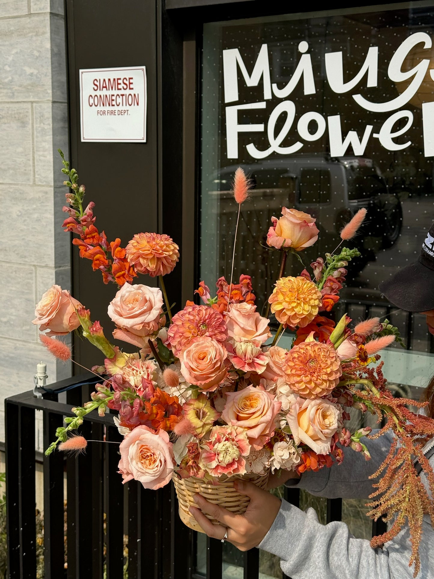 Fall Breezes Flower Basket