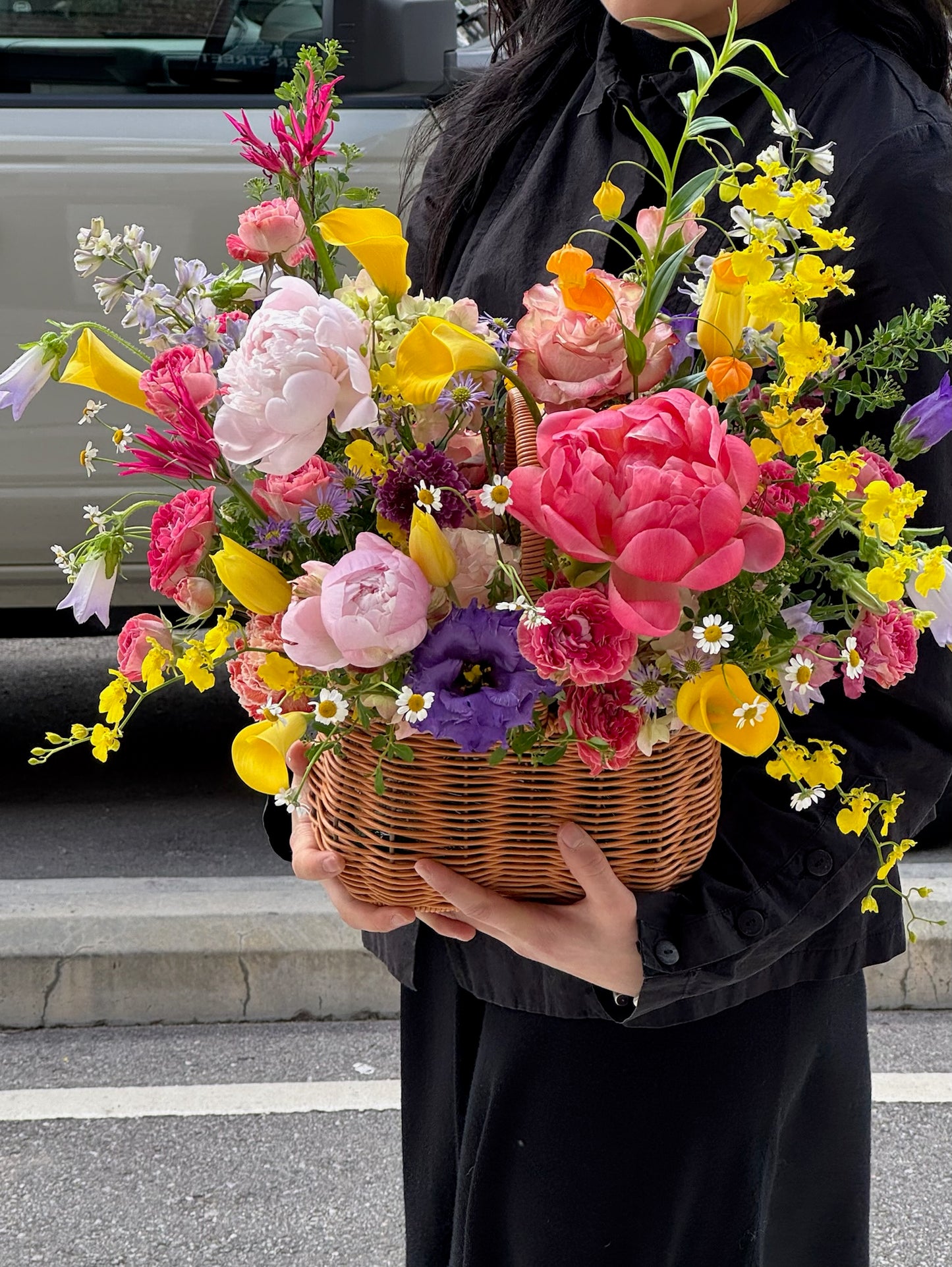Blooming Garden Basket