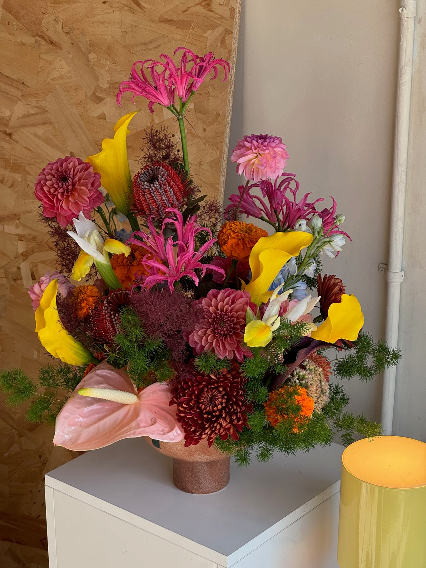 Color Pop Vase Arrangement
